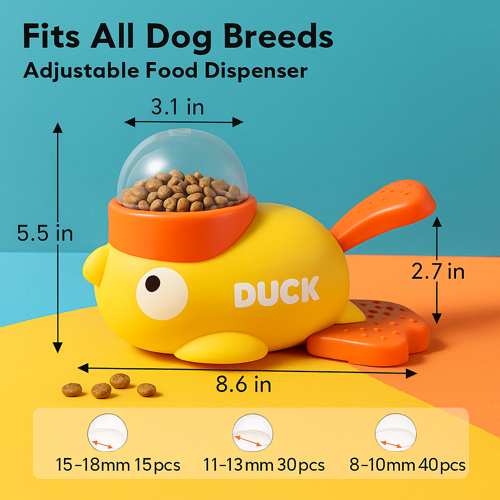 Quack-A-Snack Slow Feeder